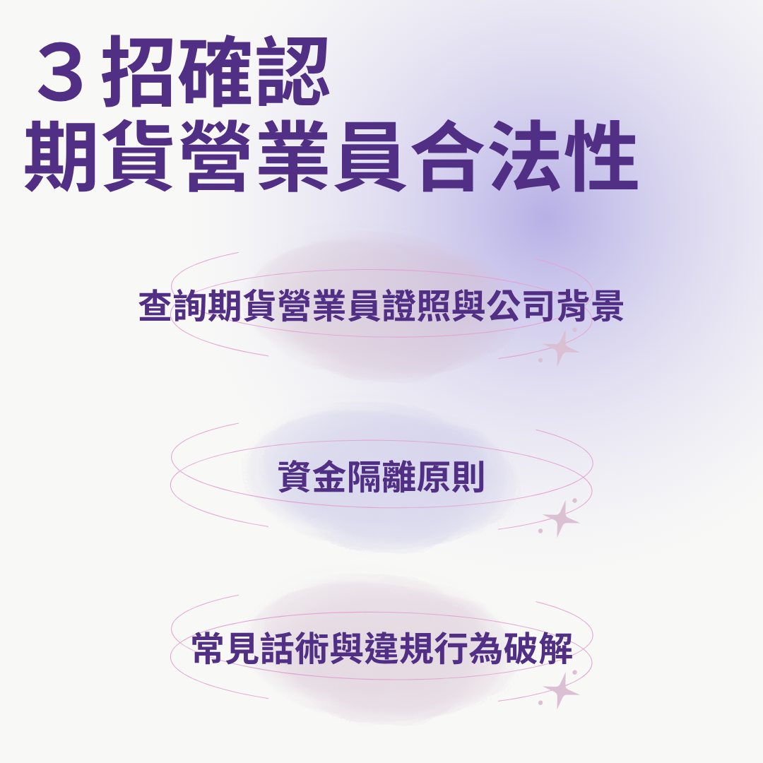確認期貨營業員合法性