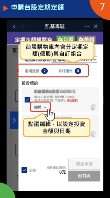 步驟⑦編輯